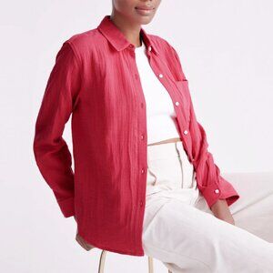 Quince Organic Cotton Gauze Shirt